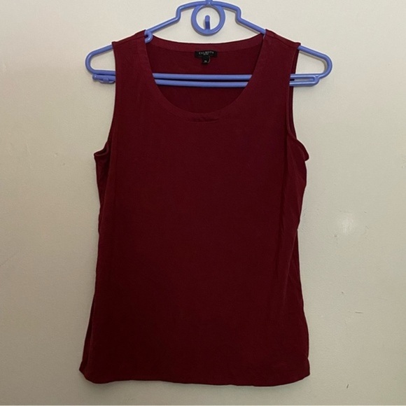 Talbots Top Womens Size M Petite’s‎ Sleeveless Pull Over - Picture 1 of 6
